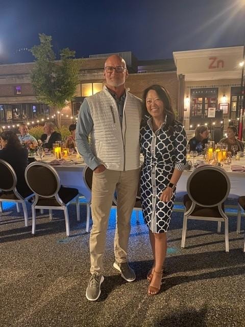 Al and Tami Sowle at a community dinner